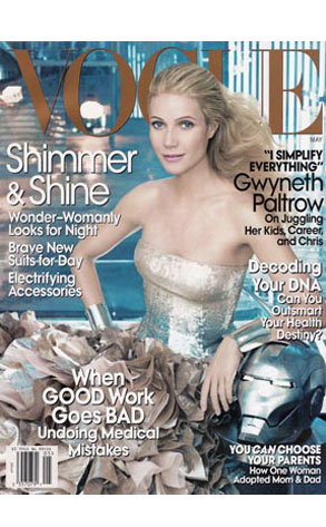 Gwyenth Paltrow, Vogue Magazine Gwyenth Paltrow, Vogue Magazine